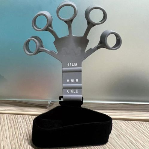 Silicone Grip Device Stretcher Finger Gripper Strength Trainer Strengthen Rehabilitation Training Silicone Grip Device Stretcher Finger Gripper Strength Trainer Strengthen Rehabilitation Training