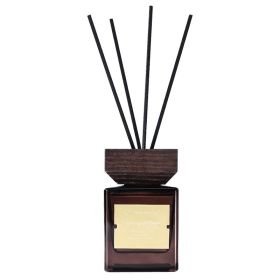 Hotel Fragrance Wooden Lid Rattan Reed Diffuser Essential Oil (Option: 100ml-Romantic Cherry Blossoms)