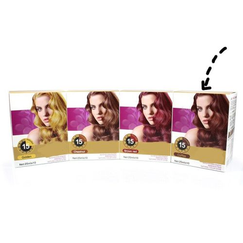 Color Agent Shampoo Convenient Plant